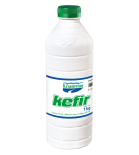 Kefir in a bottle 