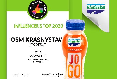 Jogofrut with the Influencer's Top 2020 award!